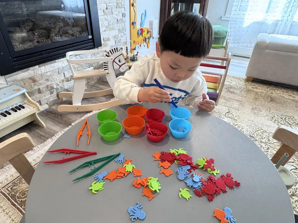 Children learning in natural light daycare